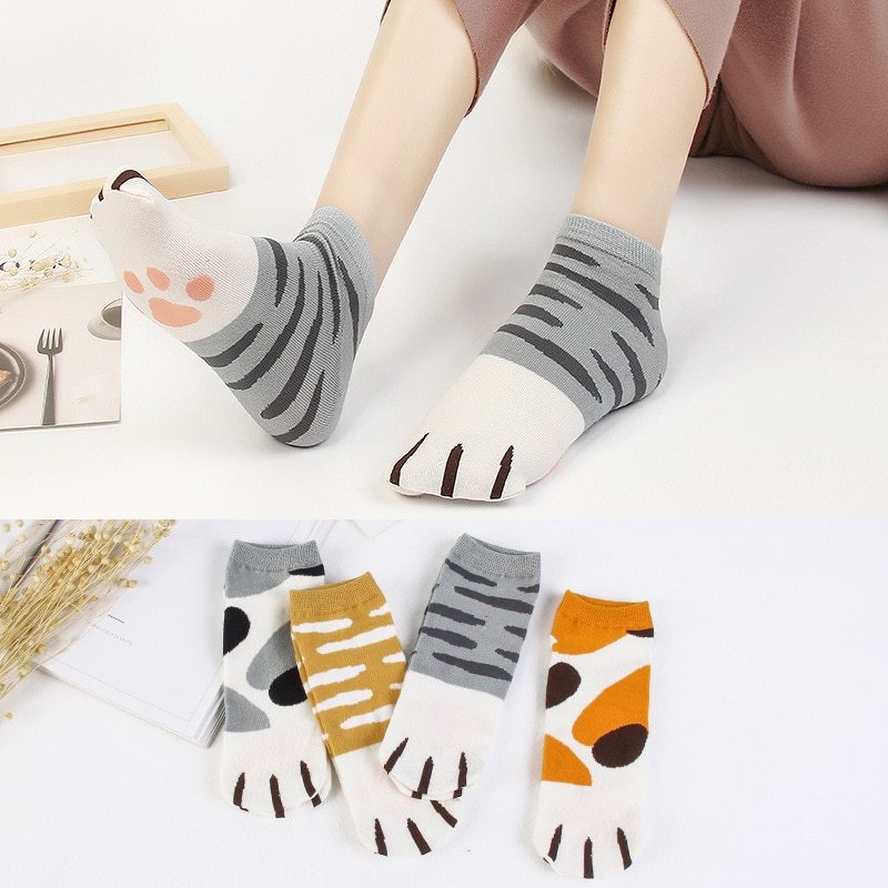 Cat Paw Socks – Cute, Cozy, and Playful!