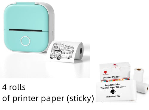 Portable Bluetooth Mini Thermal Label & Photo Printer