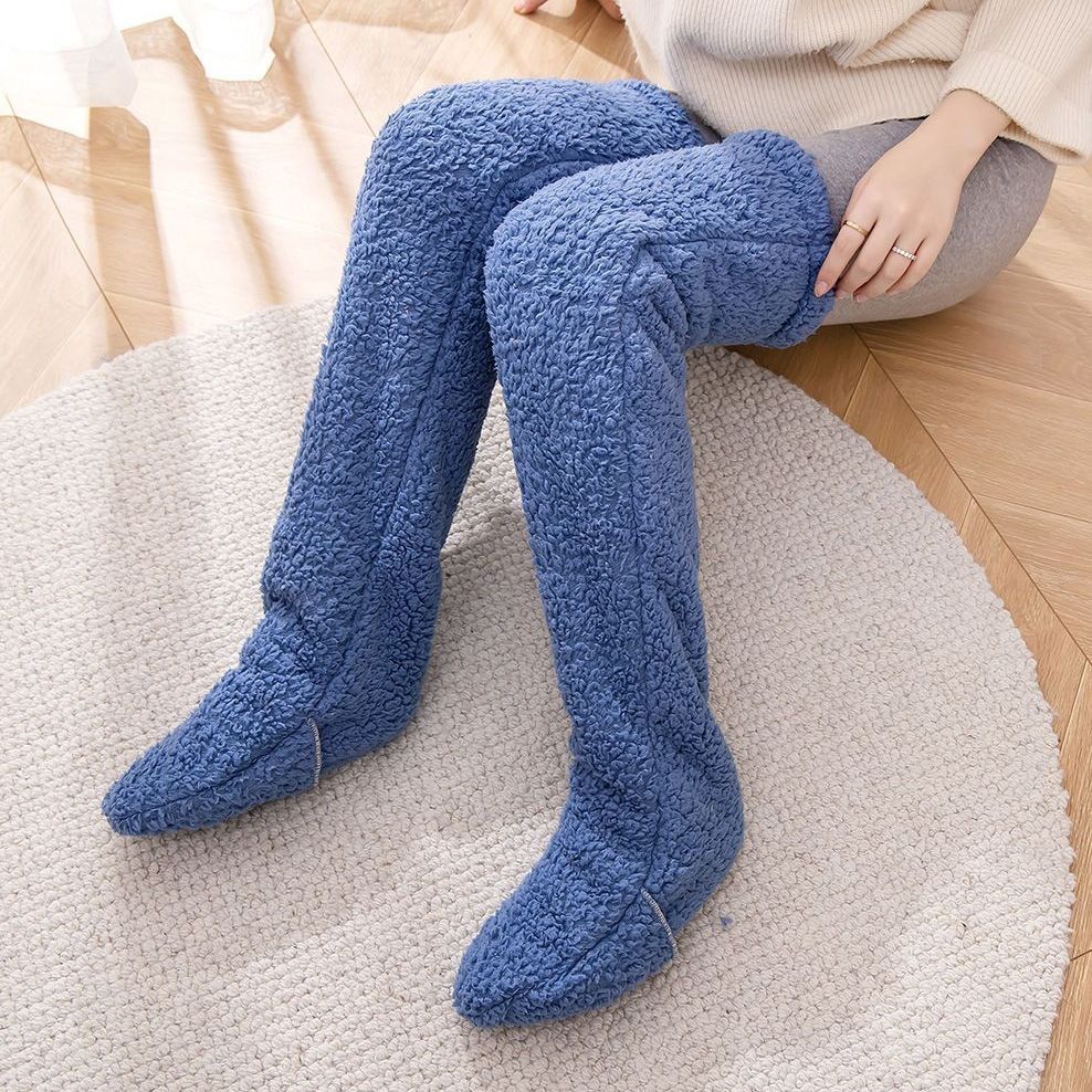 Over Knee High Fuzzy Socks - Warm Winter Cold-Proof Stockings