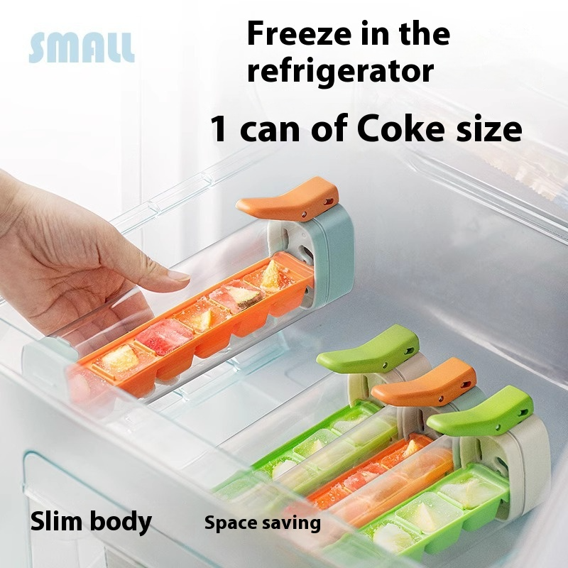 Slim One Press Ice Maker - Ice Cube Mold Household Ice Maker