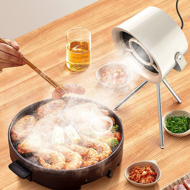 2024 New Portable Desktop Exhaust Fan For Barbecue with USB Charging