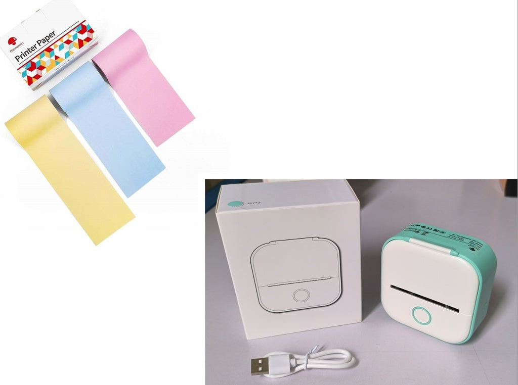 Portable Bluetooth Mini Thermal Label & Photo Printer