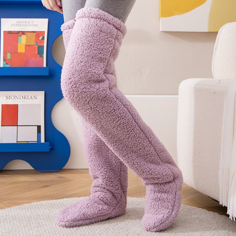 Over Knee High Fuzzy Socks - Warm Winter Cold-Proof Stockings