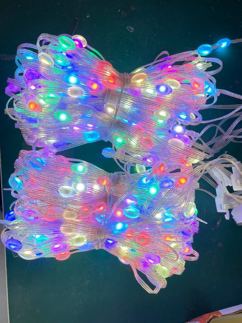 Smart LED RGB Curtain String Lights - Bluetooth APP Control