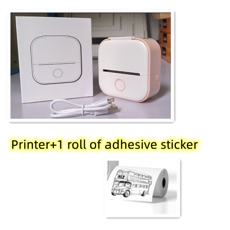 Portable Bluetooth Mini Thermal Label & Photo Printer