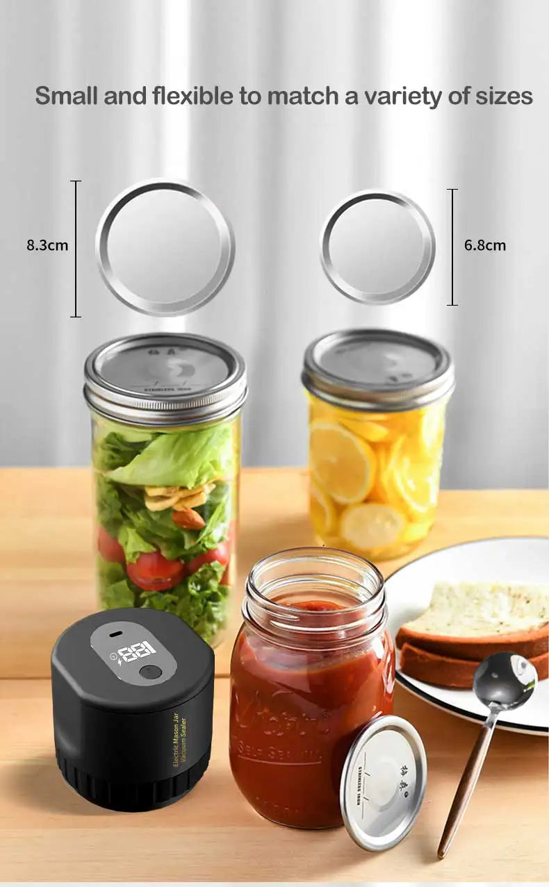 Electric Mason Jar Vacuum Capper