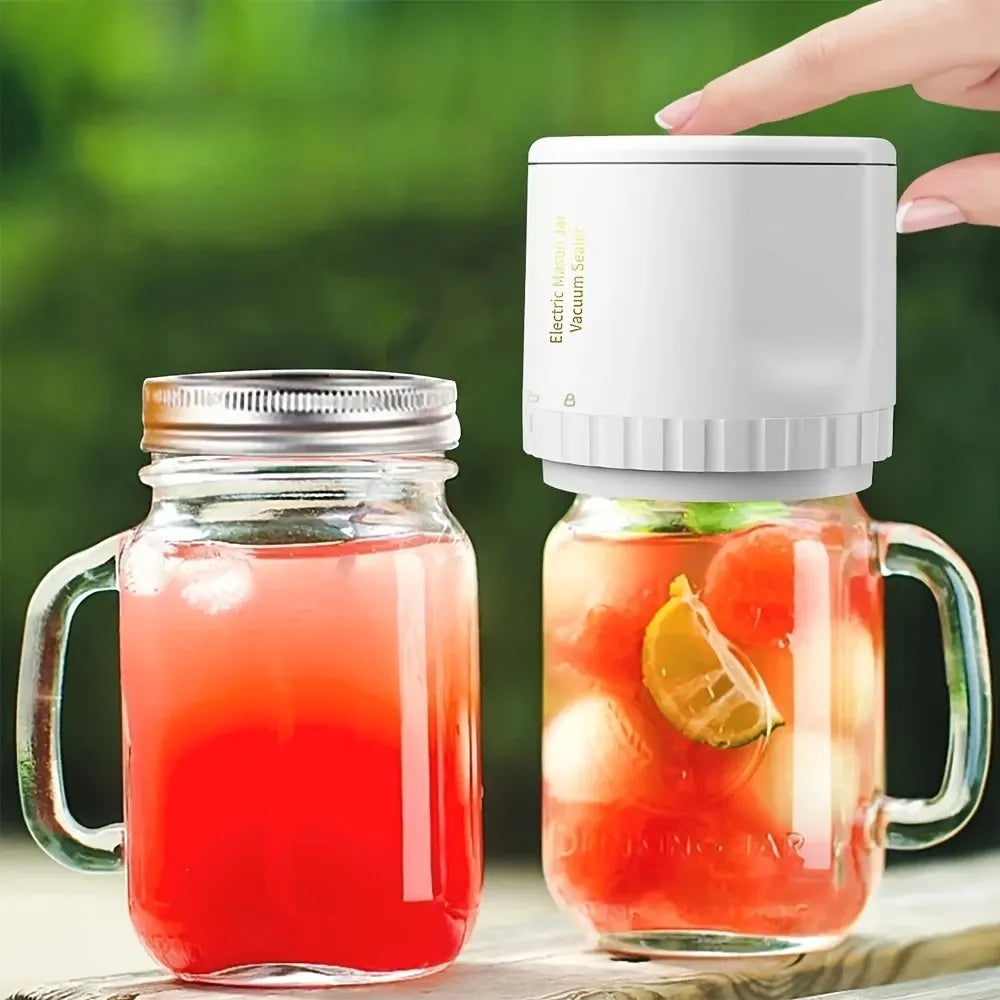 Electric Mason Jar Vacuum Capper