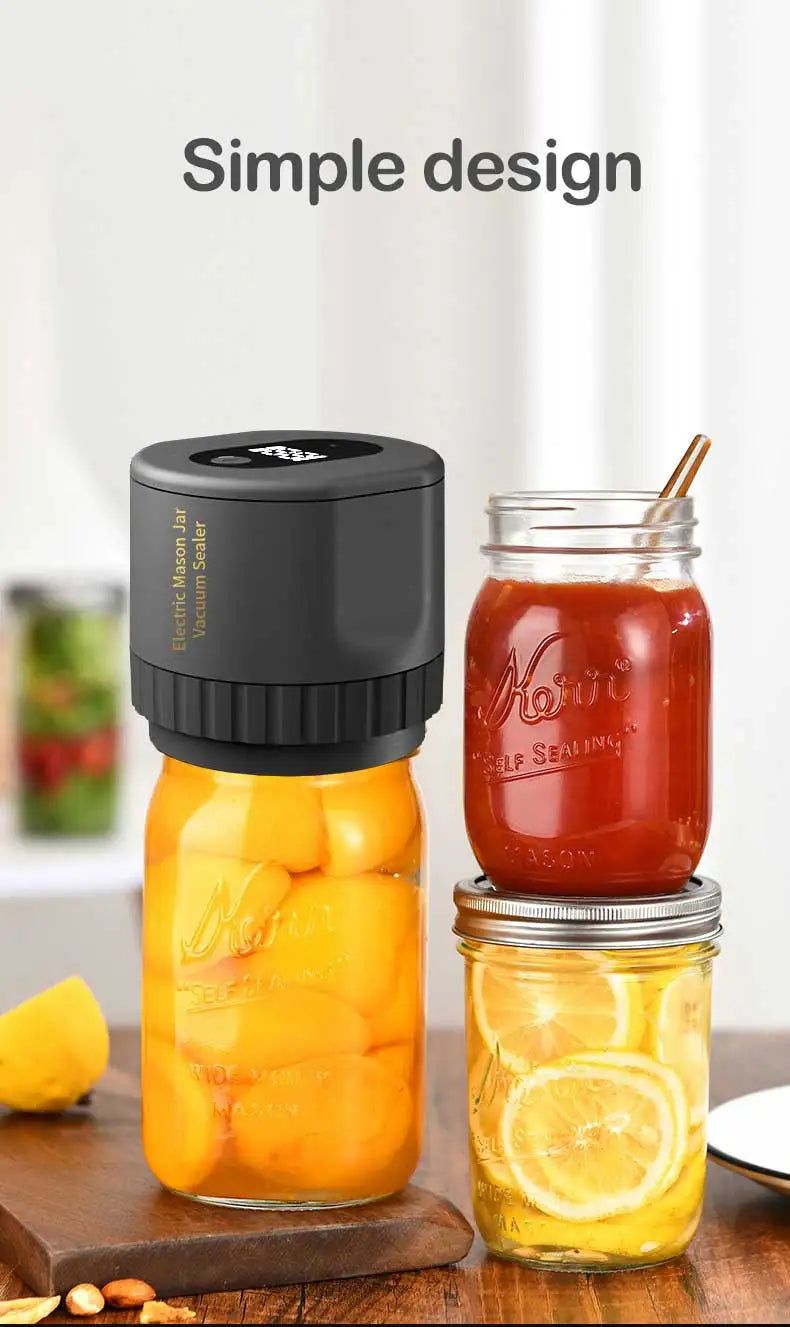 Electric Mason Jar Vacuum Capper