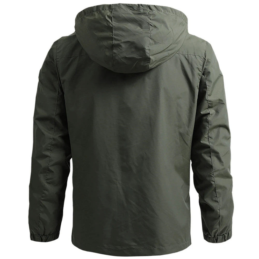 Men's Waterproof Tactical Windbreaker Jacket (S-5XL)