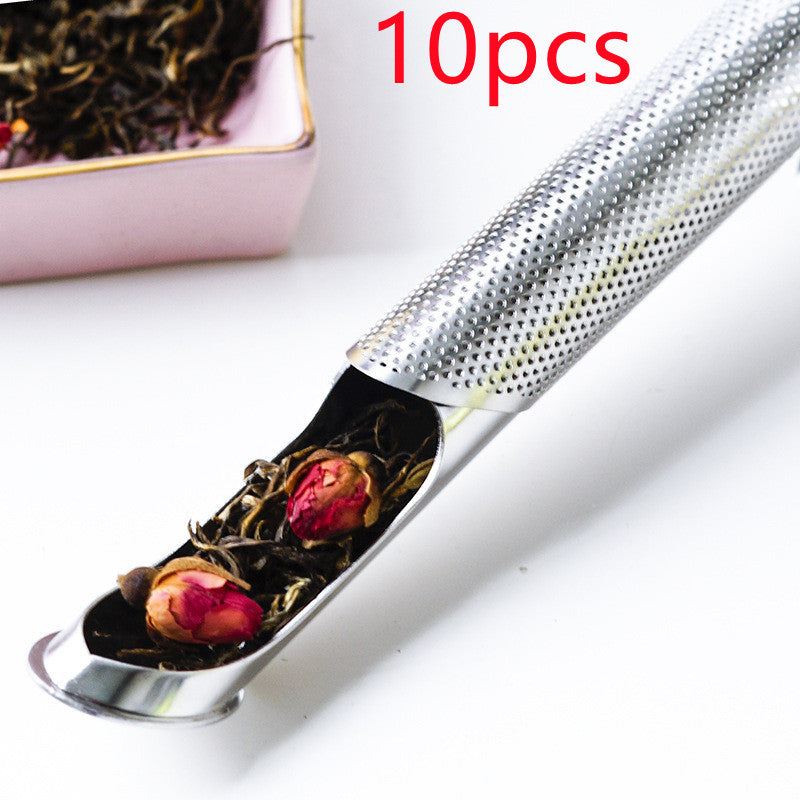 New 304 Stainless Steel Tea Strainer Hanging Pipe Type