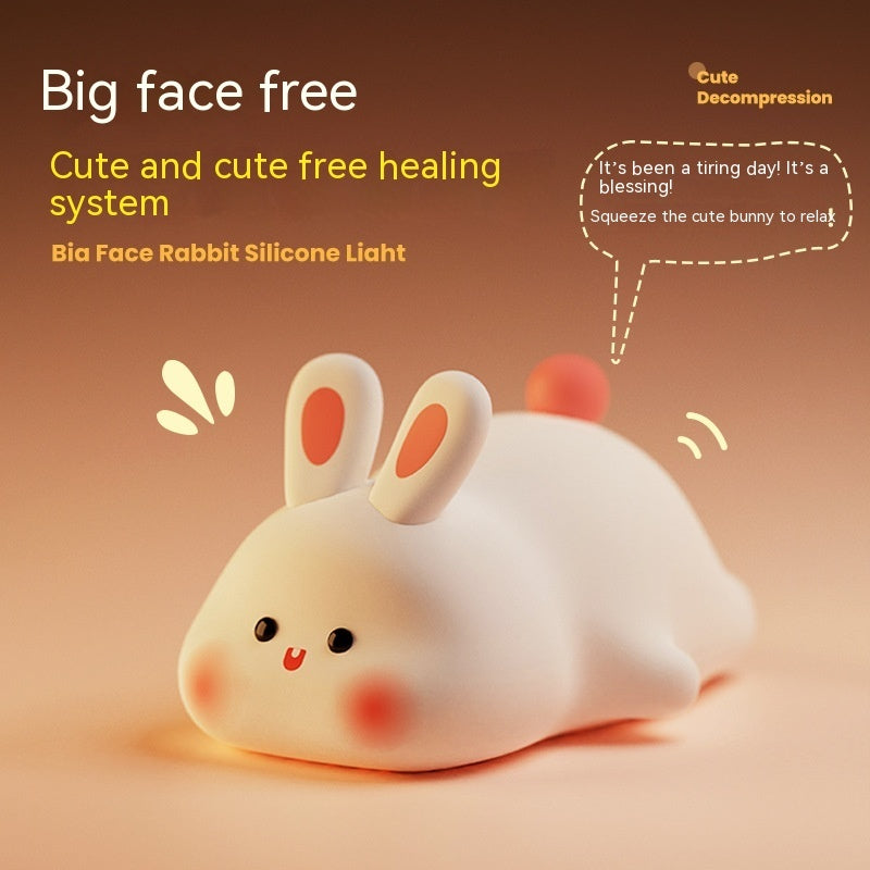 Chubby Glowing Bunny - Cute Toy Decoration