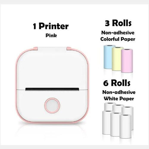 Portable Bluetooth Mini Thermal Label & Photo Printer