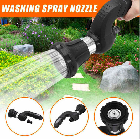 Mighty Power Hose Blaster Nozzle Lawn Garden Car Washing