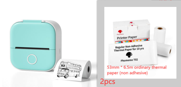 Portable Bluetooth Mini Thermal Label & Photo Printer