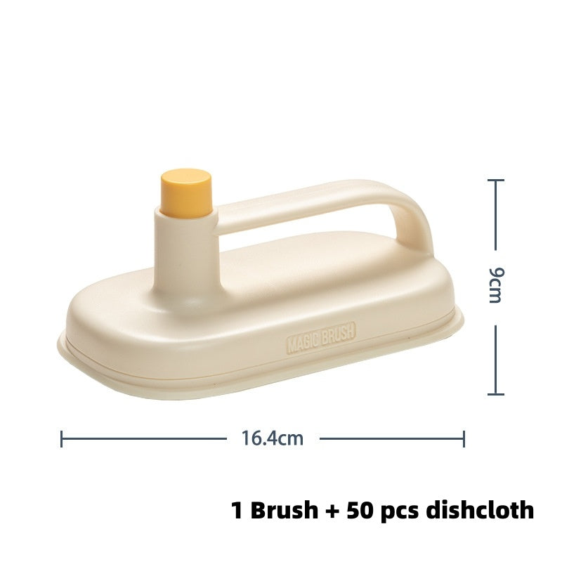 Magic Cleaning Brush for Kitchen & Bathroom - Glass, Tile, Window Slot Cleaner