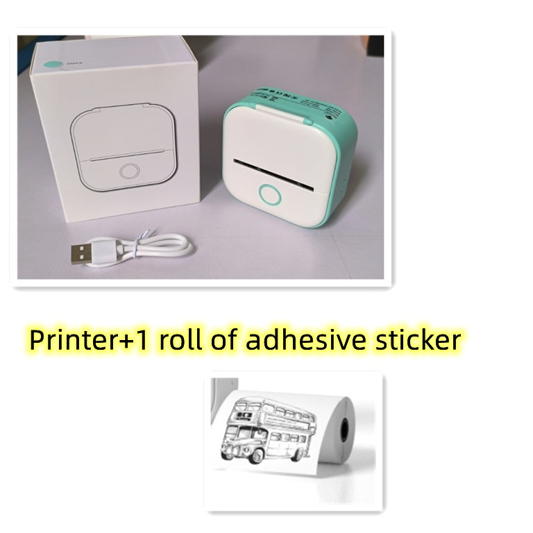 Portable Bluetooth Mini Thermal Label & Photo Printer