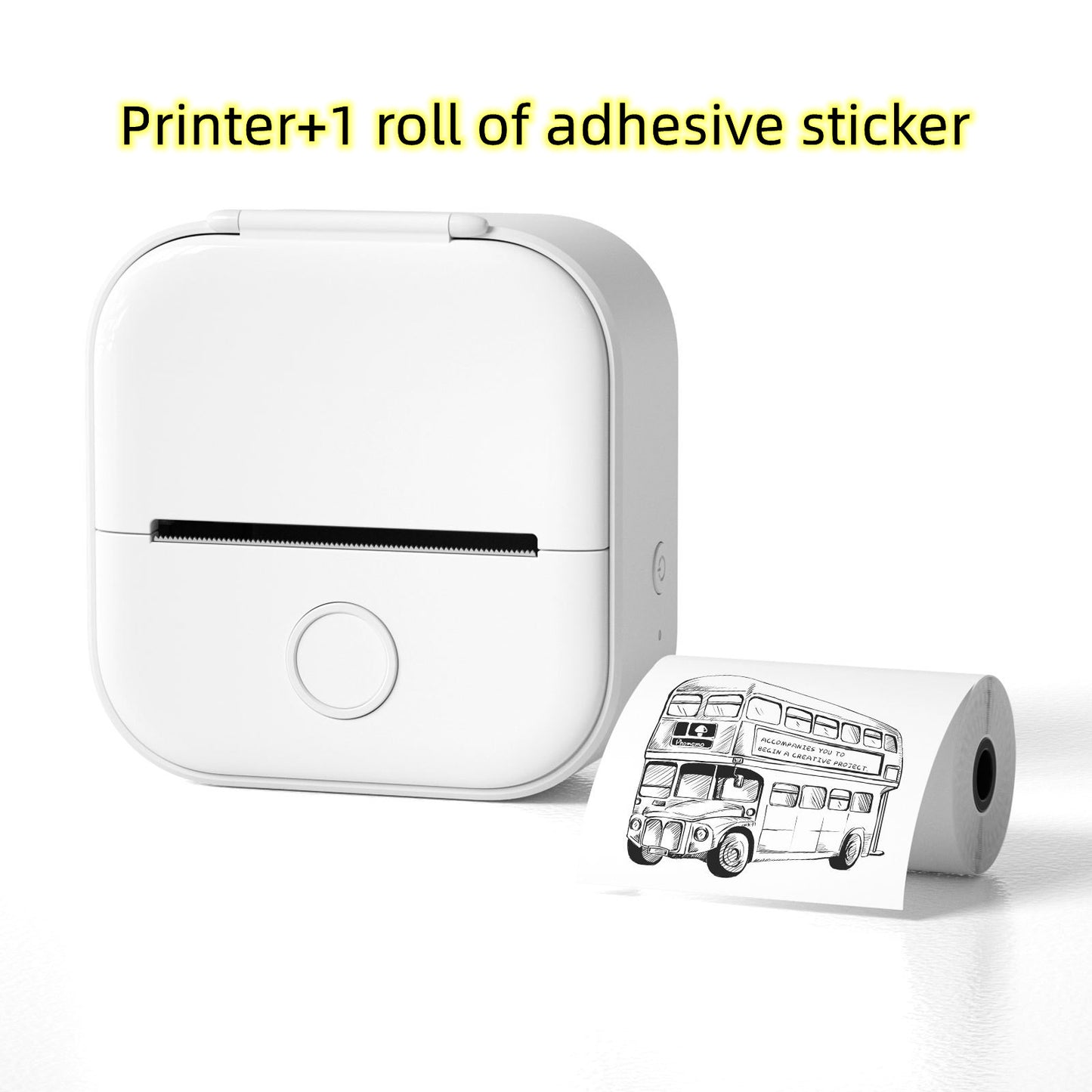 Portable Bluetooth Mini Thermal Label & Photo Printer