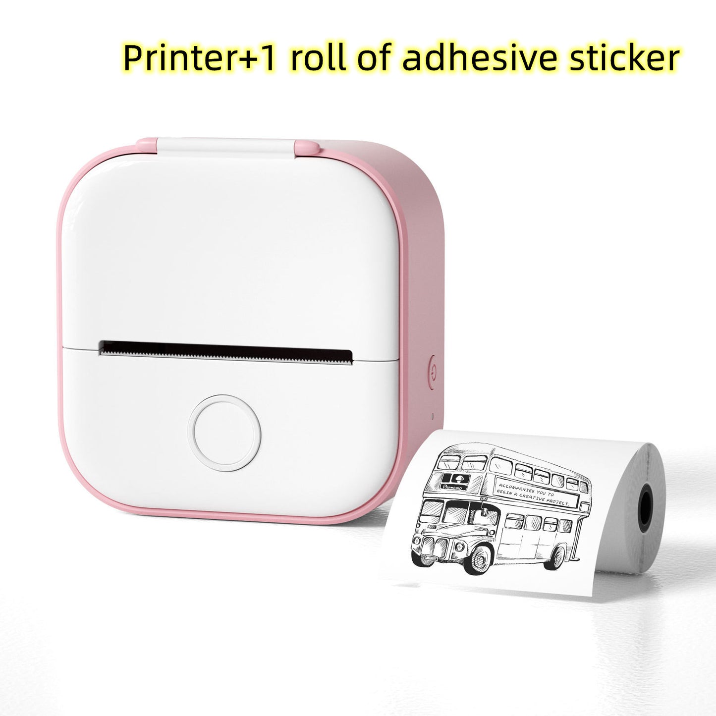 Portable Bluetooth Mini Thermal Label & Photo Printer