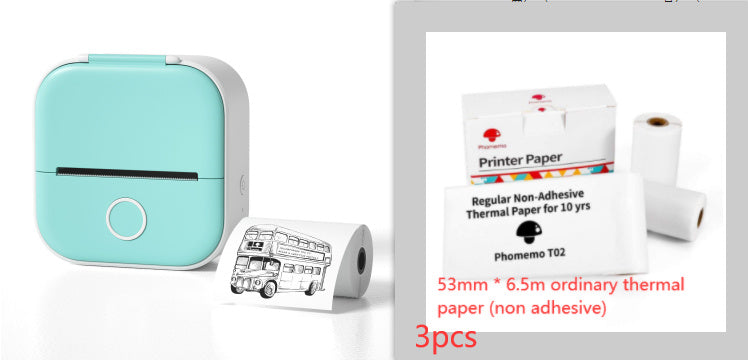 Portable Bluetooth Mini Thermal Label & Photo Printer