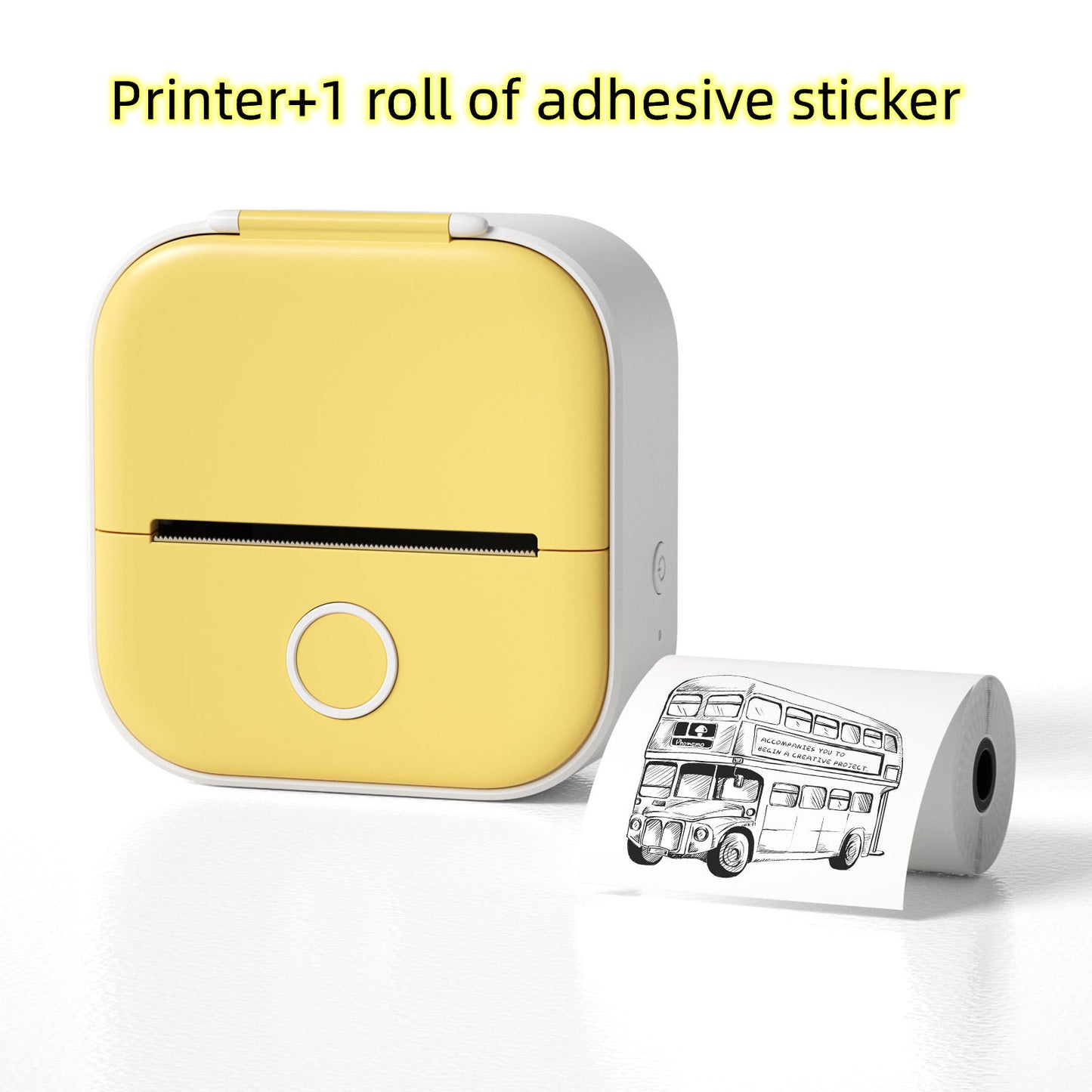 Portable Bluetooth Mini Thermal Label & Photo Printer