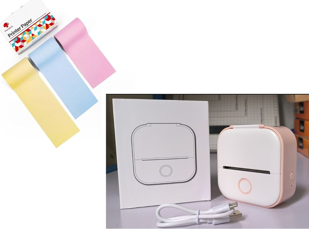 Portable Bluetooth Mini Thermal Label & Photo Printer